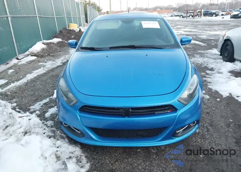 2016 Dodge Dart Sxt из США, поврежденный, VIN 1C3CDFBB6GD689620